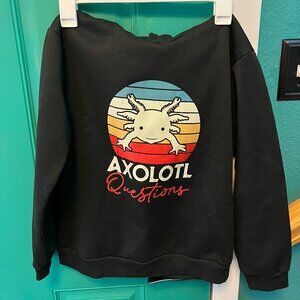 Shein "Axolotl Questions" boys hoodie
